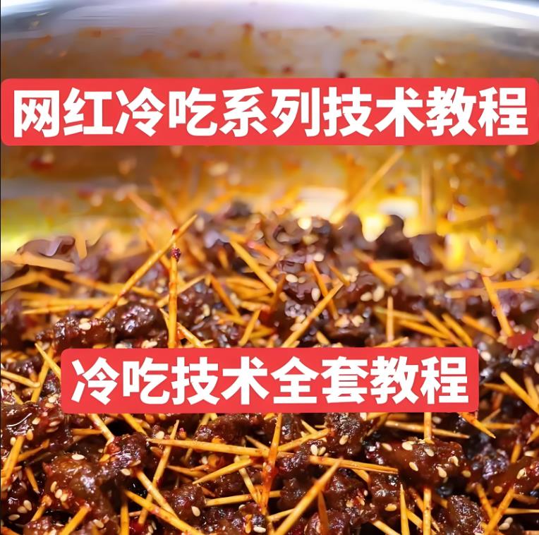 网红开店卤三湘冷吃特色技术教程 高清视频教学＋文字配方