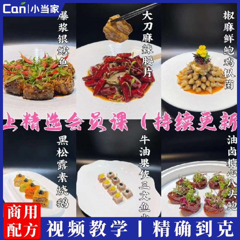 精选14道凉菜冷菜做法配方视频教程-餐饮小当家