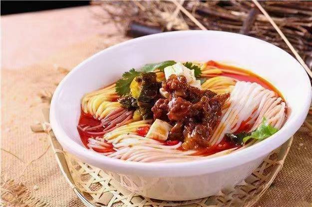 正宗小吃五谷鱼粉渔粉技术配方制作视频教程的做法小吃培训创业开店用